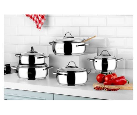 Set de vase JAZMIN (10 piese)