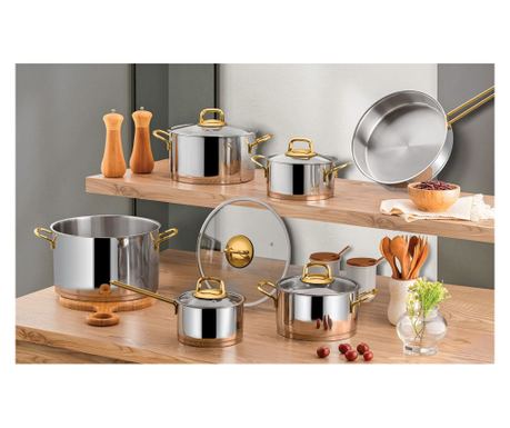 Set de vase JONATHAN (11 piese)