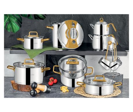 Set de vase EASTON, 18 piese