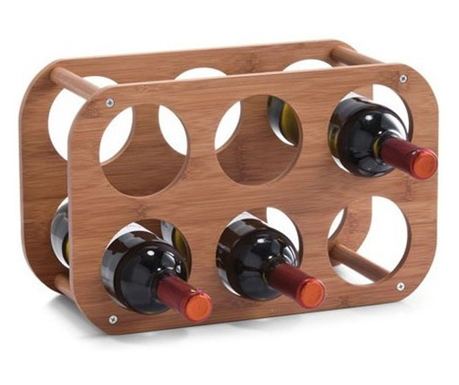 Zeller borosveg-tart, bambusz, 36x16x24 cm