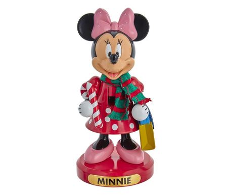 Decoratiune Craciun Minnie Mouse cu acadea - Spargatorul de nuci, 30 cm, multicolor