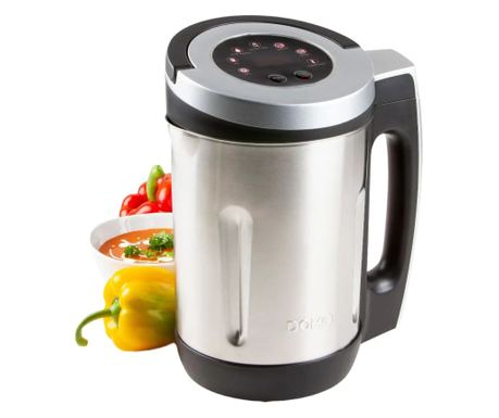Aparat pentru prepararea supei crema, DOMO, 2.2 litri, Soup Maker, inox