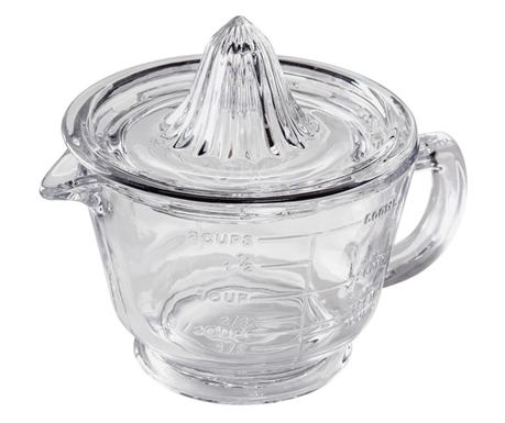 Στίφτης Εσπεριδοειδών Judge, Κανάτα με Δοσομετρητή, Γυαλί Βοριοπυριτικό, 12 εκ.