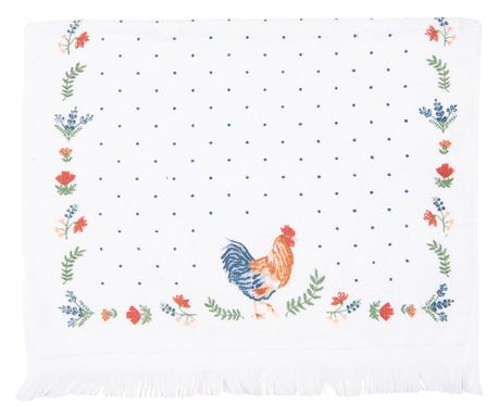 Селска памучна кърпа за ръце и лице 40x66 см