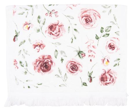 Prosop de maini si fata bumbac multicolor Trandafiri 40x66 cm
