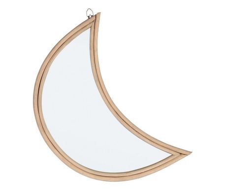 Καθρέφτης Τοίχου από Φυσικό Ρατάν - Mozambico Luna 26x1.5x38h
