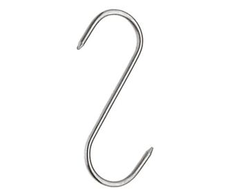 Γάντζος καπνίσματος κρέατος, κρεοπωλείο IdeallStore®, 17 cm, ανοξείδωτο ατσάλι