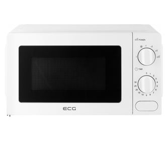 Cuptor cu microunde ECG MTM 1771 WE, 17 litri, 700W, 6 niveluri de putere, timer, alb