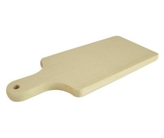 Мелачка от дърво с дръжка AZHOME, 36x16x1,5 см