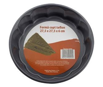 Форма за кекс, Незалепващо покритие, Тефлон