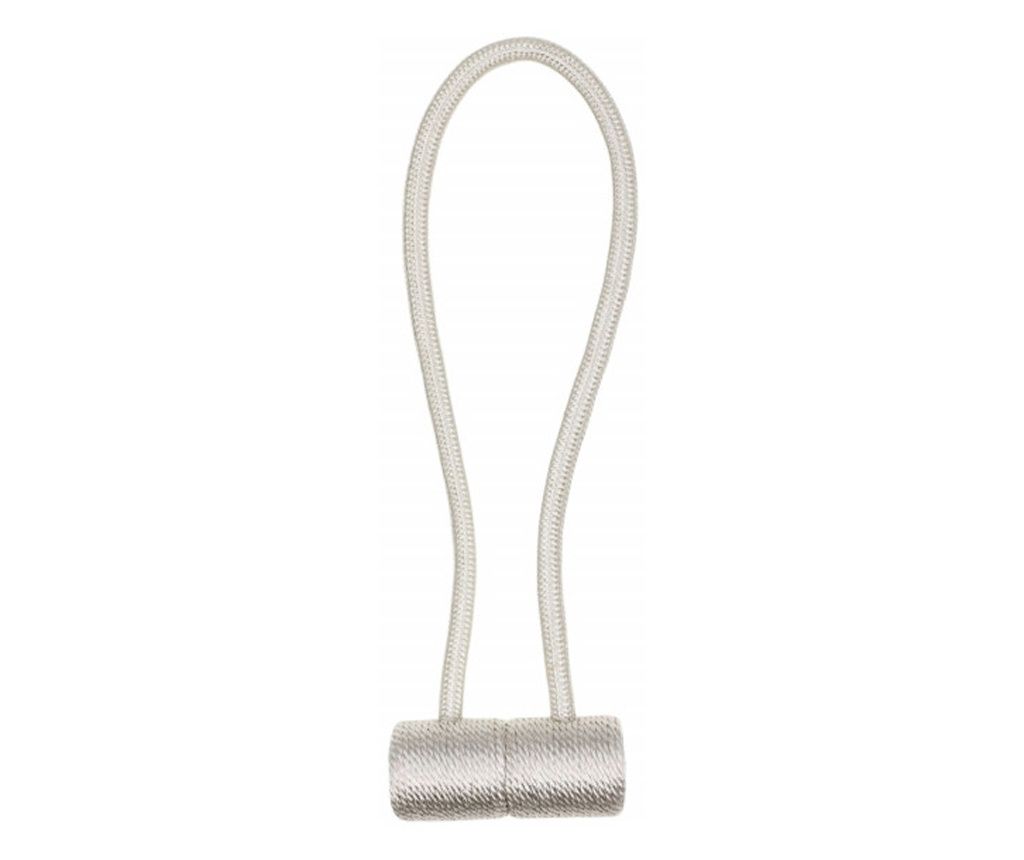 Pufo Regular Magnetic Tie-back for Curtains or Drapes, Beige