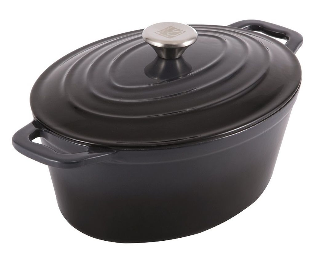 Κατσαρόλα από χυτοσίδηρο τύπου roaster Xanten Carl Schmidt Sohn γκρι 4 L 27.5x21x11 cm 061920