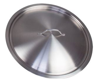 Fedő, rozsdamentes, 60 cm (gastro), AZHOME