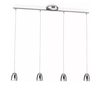 Plafoniera tip pendul Philips myLiving, 4 x LED, 3.5W Argintiu