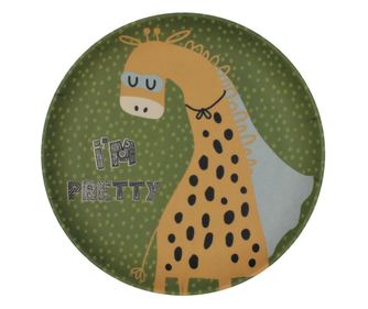 21 cm tanjur od melamina s uzorkom žirafe