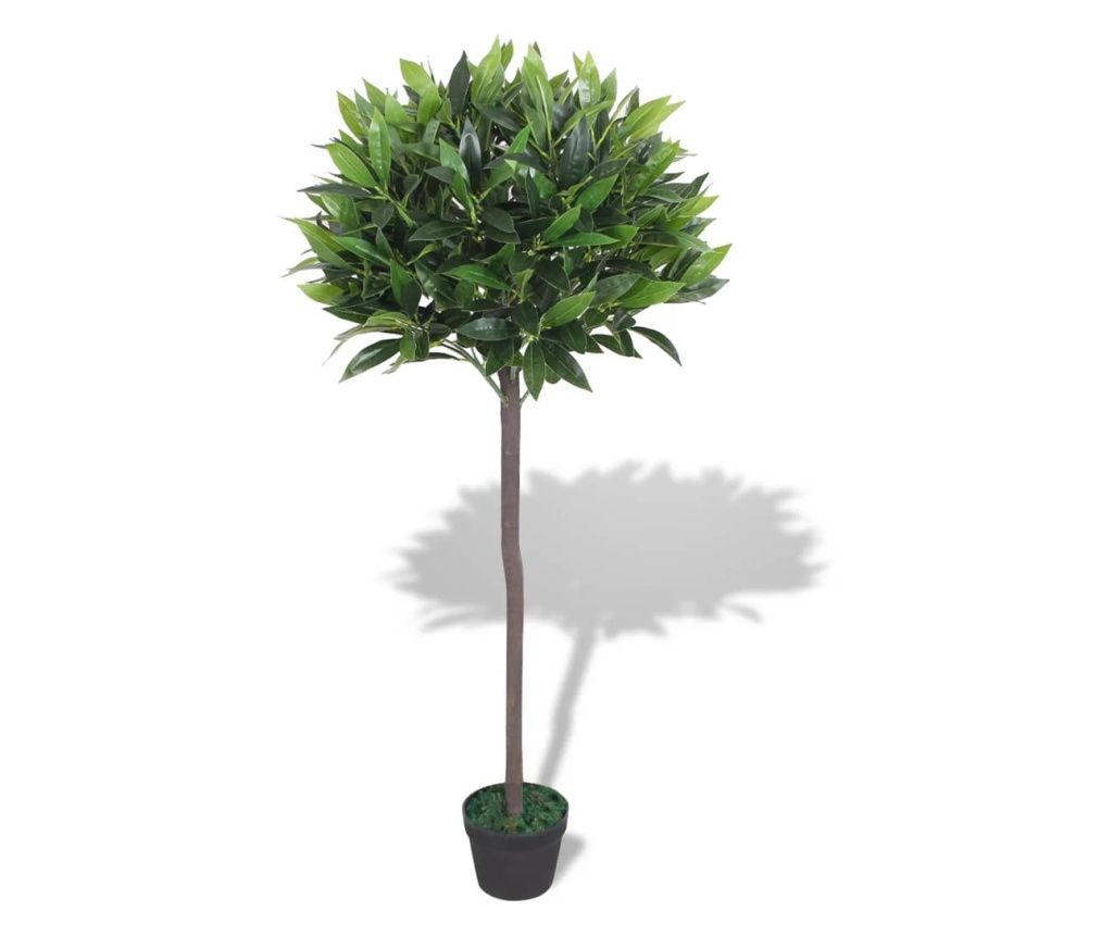 Artificial Bay Tree with Pot, 125 cm, Green