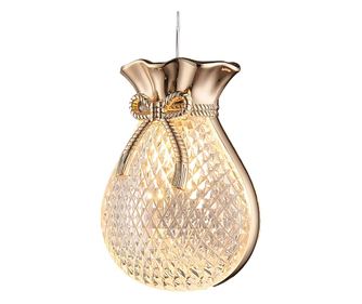 Függesztett mennyezeti lámpa TOOLIGHT LHJ107-1CP GOLD Arany, Rózsa Arany