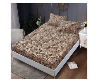 Долен чаршаф с ластик и две калъфки (за матрак 140x200) EmonaMall, 3 части - Модел S18276