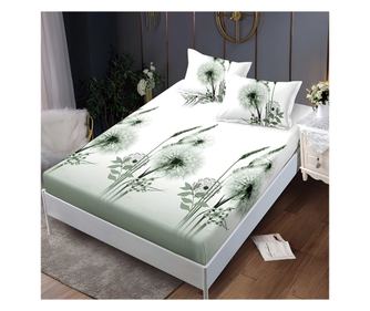 Долен чаршаф с ластик и две калъфки (за матрак 160x200) EmonaMall, 3 части - Модел S18294