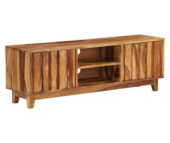 TV komoda, masivno drvo sheeshama, 118 x 30 x 40 cm