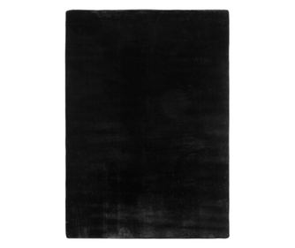 Covor Pluș Joy Negru 120 cm x 160 cm