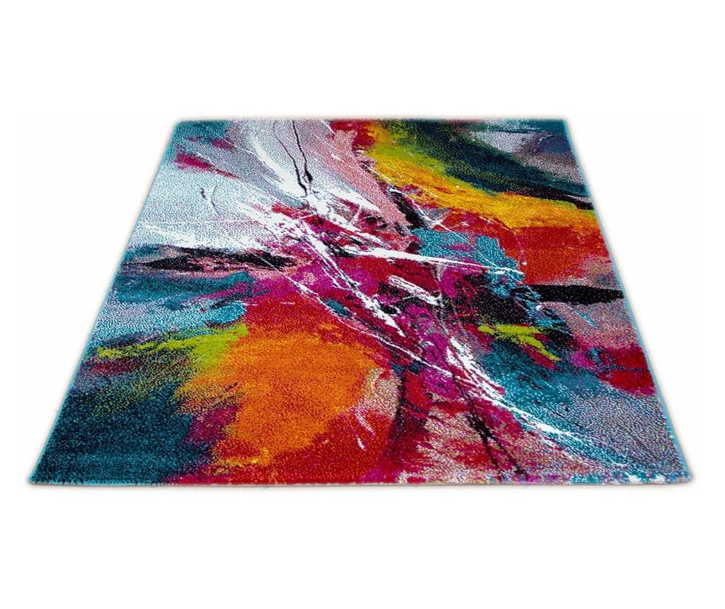 Covor Modern Folk - Expresie Multicoloră - 160 cm x 230 cm