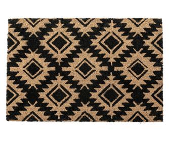 Wytrzymała Mata Wejściowa z Włókna Kokosowego i Gumy Tribal 40x60 cm