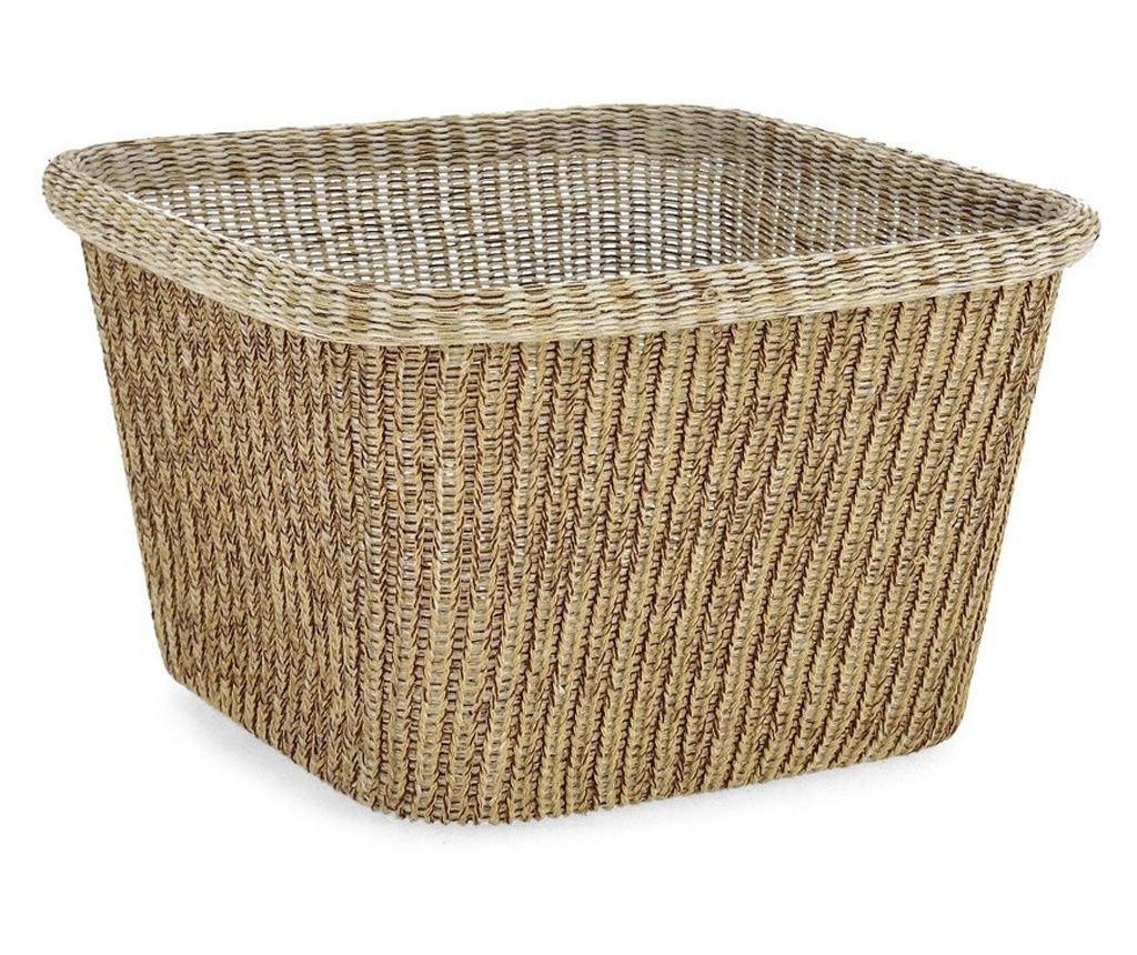 Komplet 2 bež košar za shranjevanje Amalya 29x29x17v