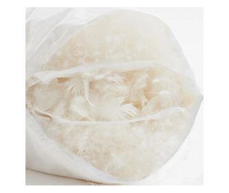 Μαξιλάρι Lux, 3 θαλάμων, 100% νέο λευκό πολωνικό πούπουλο χήνας, FP 850 cuin, χαμηλό και μαλακό, 50x70 εκ