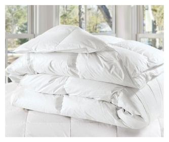 Πουπουλένιο πάπλωμα PREMIUM, νέο, λευκό, 180x200 εκ, γαλλικό πούπουλο , 90% πούπουλο FP 750 cuin, Καλοκαιρινό