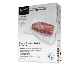 Set de 50 de pungi gofrate pentru vidat 20x30 cm, Caso Germany - 01245