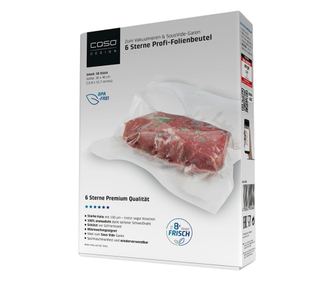 Set de 50 de pungi gofrate pentru vidat 30x40 cm, Caso Germany - 01246