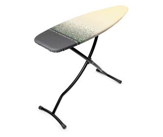 Дъска за гладене Brabantia, 135 x 45 см, рамка от желязо, термоустойчив калъф 220°C, регулируема височина 63-102 см, предпазно з