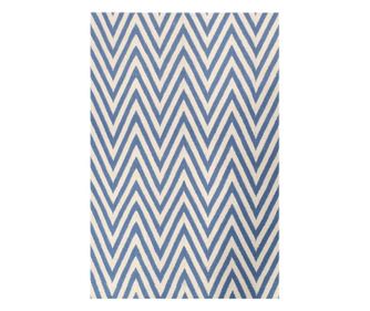 Kelim Zig Zag Light Blue 155x240