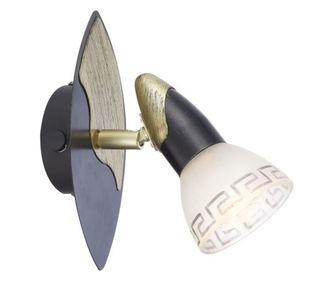 Spot Novara 5449-1, orientabil, 1xE14, negru+auriu, IP20, Globo Lighting