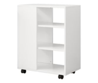 Măsuță, dulap, suport pentru imprimantă, raft, raft loft modern, 60 cm