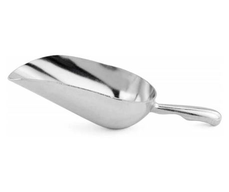 Scafa Pufo din aluminiu pentru gheata, alune, faina, etc, 150 ml- rezistenta si practica pentru uz casnic sau profesional