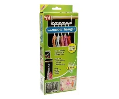 Set 8 organizatoare pentru 40 umerase, Gonga®