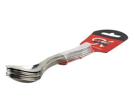 Teáskanál, rozsdamentes, 6 db/szett, AZHOME