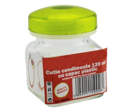 Γυάλινο Βάζο Μπαχαρικών 120 ml