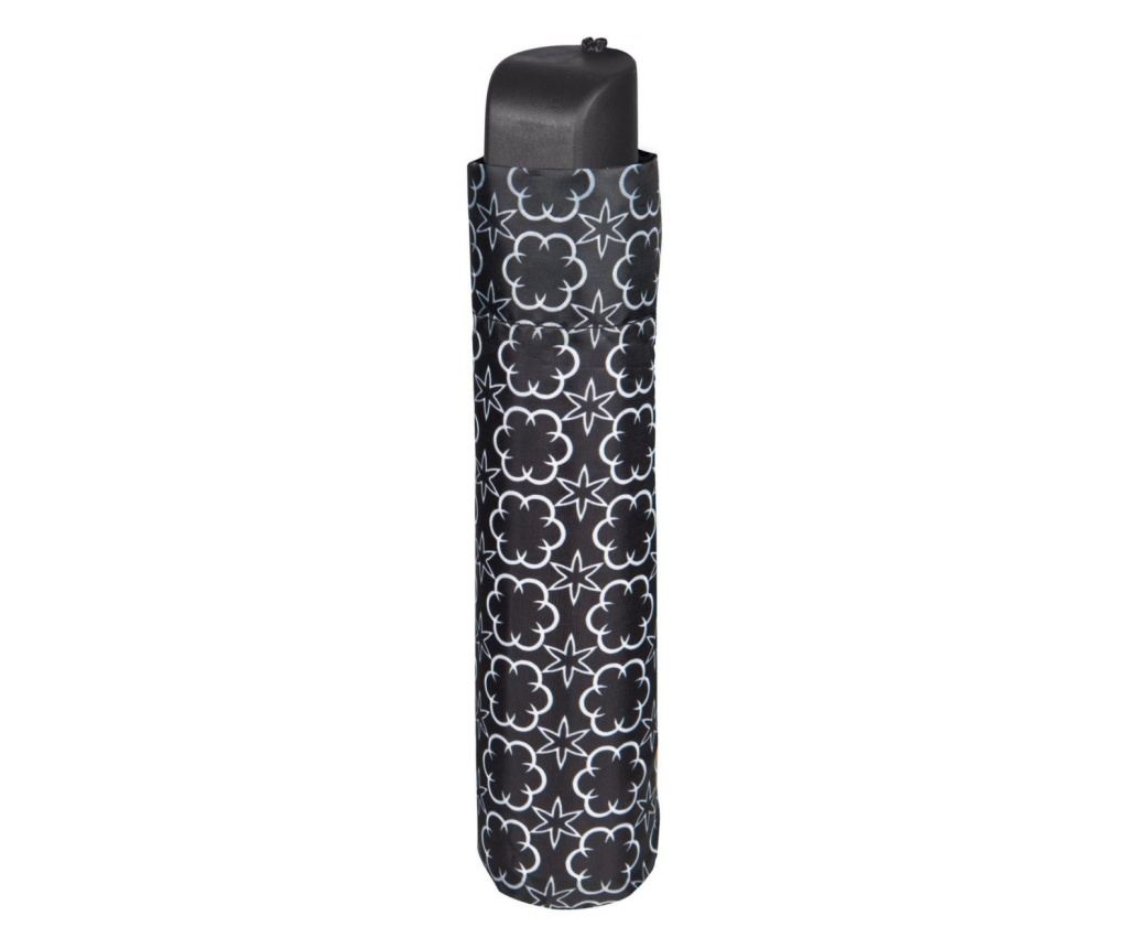 Umbrelă damă MINI manuală Perletti stars flowers - 2