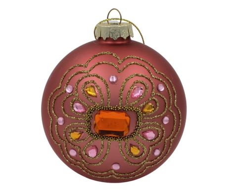 Коледна играчка, House of Seasons - Стилизирана розова топка