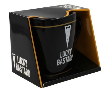 Skodelica za kavo Lucky Bastard 260 ml