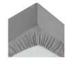 Drap House Чаршаф с ластик, Сив, Памук, 140x190 см thumbnail 2