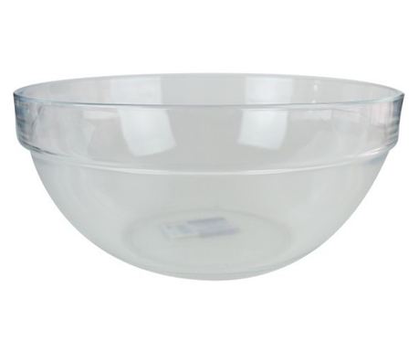 Staklena zdjela 20 cm, slaga, AZHOME