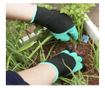 Manusi de gradinarit pentru sapat si plantat, marime universala, Gonga® Verde
