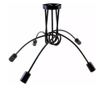 Lustra cu 5 pendule E27, 34 cm Negru thumbnail 3