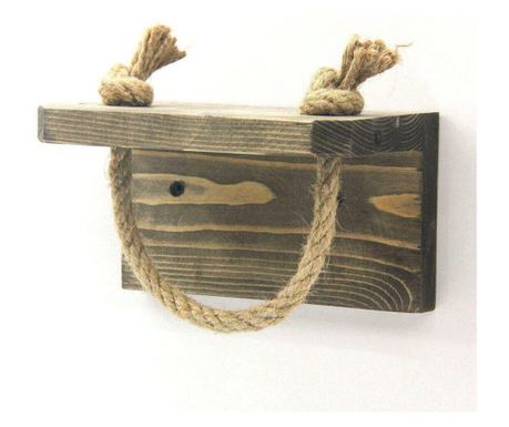 Evila Originals Θήκη Χαρτιού Υγείας 792EVL2828, 17x10 εκ., Έλατο, Χειροποίητη, Καφέ