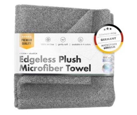 Laveta microfibra plusata Chemicalworkz Edgeless Plush Towel 600GSM, 40×40cm Gri