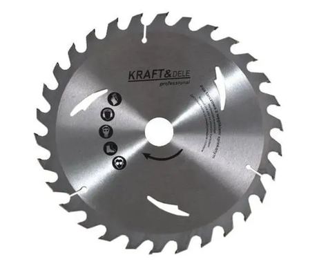 Универсален диск за дърво, Kraft&Dele, 250 мм, 60 зъба, KD955